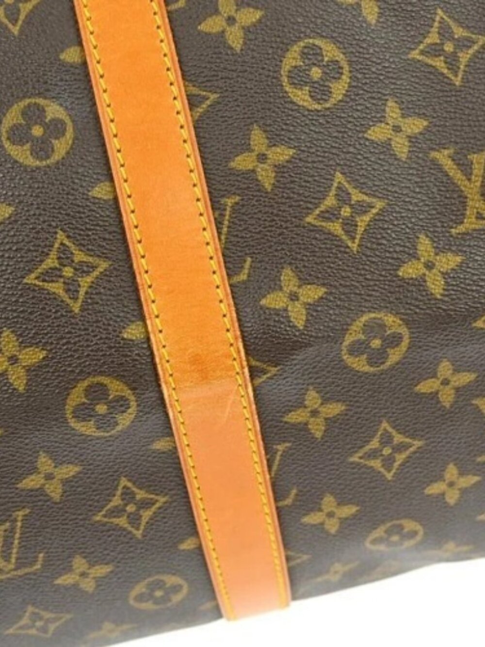 BUYIT03 LOUIS VUITTON KEEPALL 55 TRAVEL HANDBAG MONOGRAM M41424 MI9008 RQ02698 - Picture 2 of 16